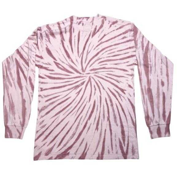 Vans x Sailor Moon Graphic Shirt Long Sleeve Tie Dye Pink Medium Classic Fit New - Picture 2 of 7